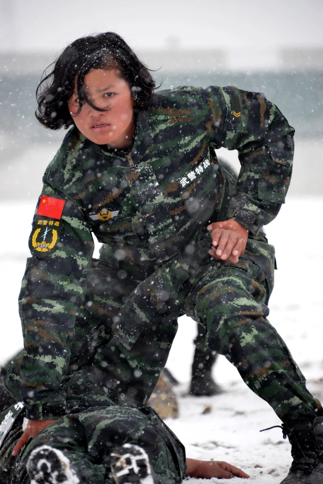 中国最美女特种兵图片图片