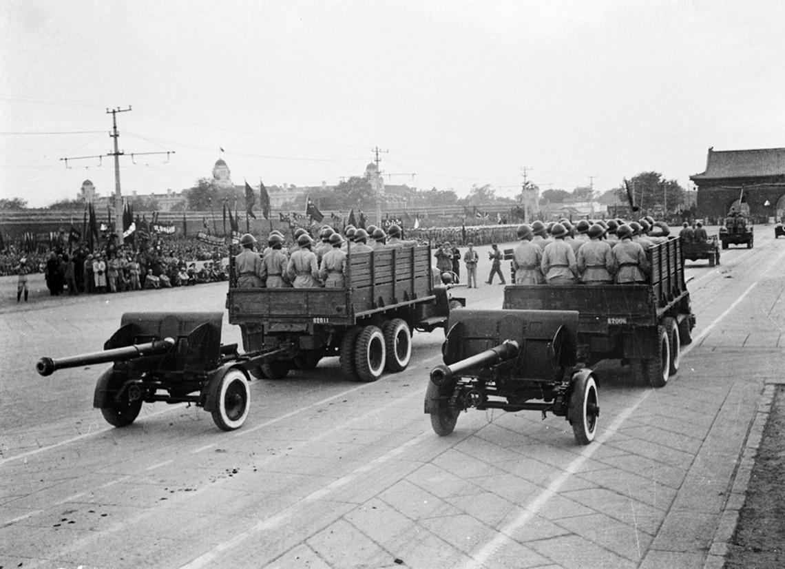 1949年10月1日开国大典 共和国第一次大阅兵